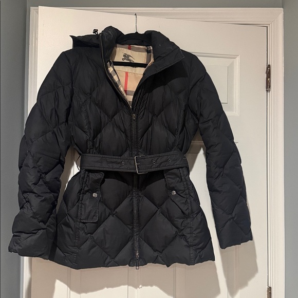 Burberry Jackets & Blazers - Burberry Women's Black Puffer Coat